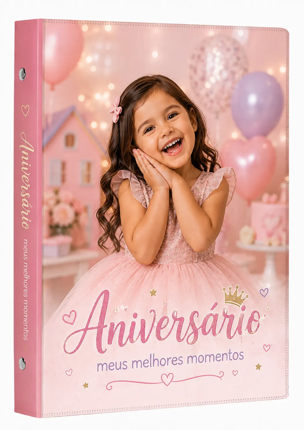 Álbum personalizado de aniversário infantil