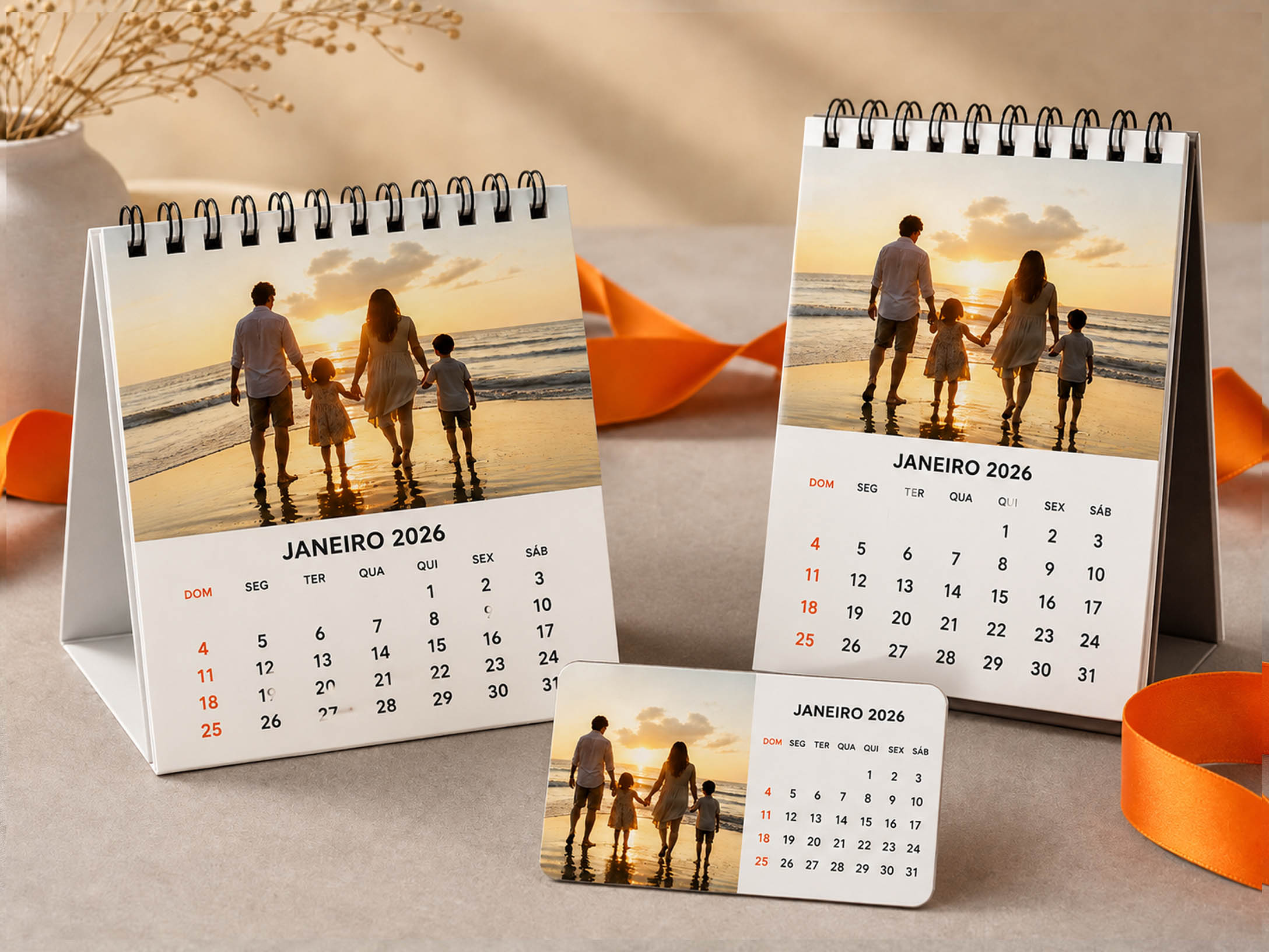Calendário personalizado 2027