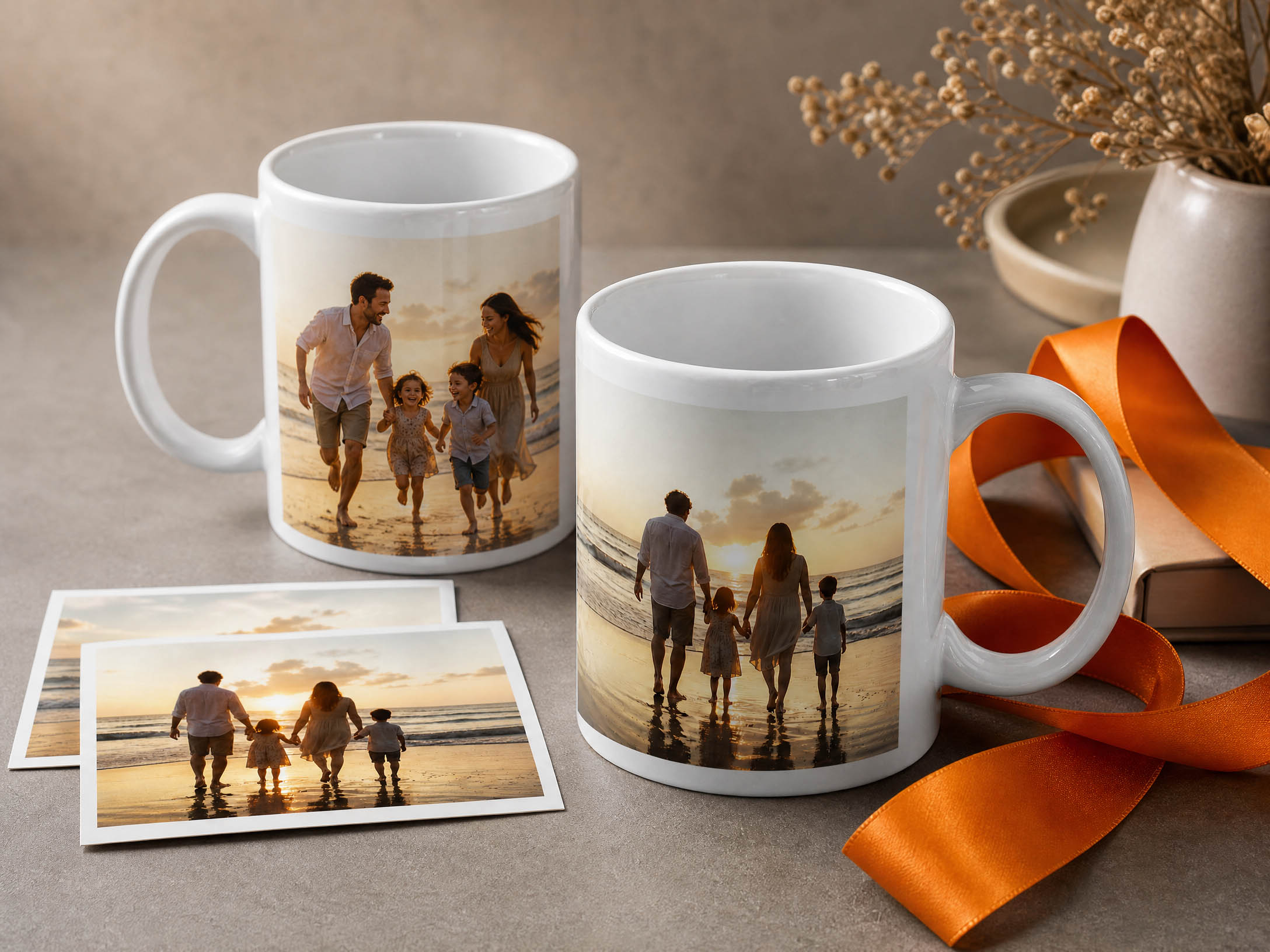 Conjunto de canecas personalizadas