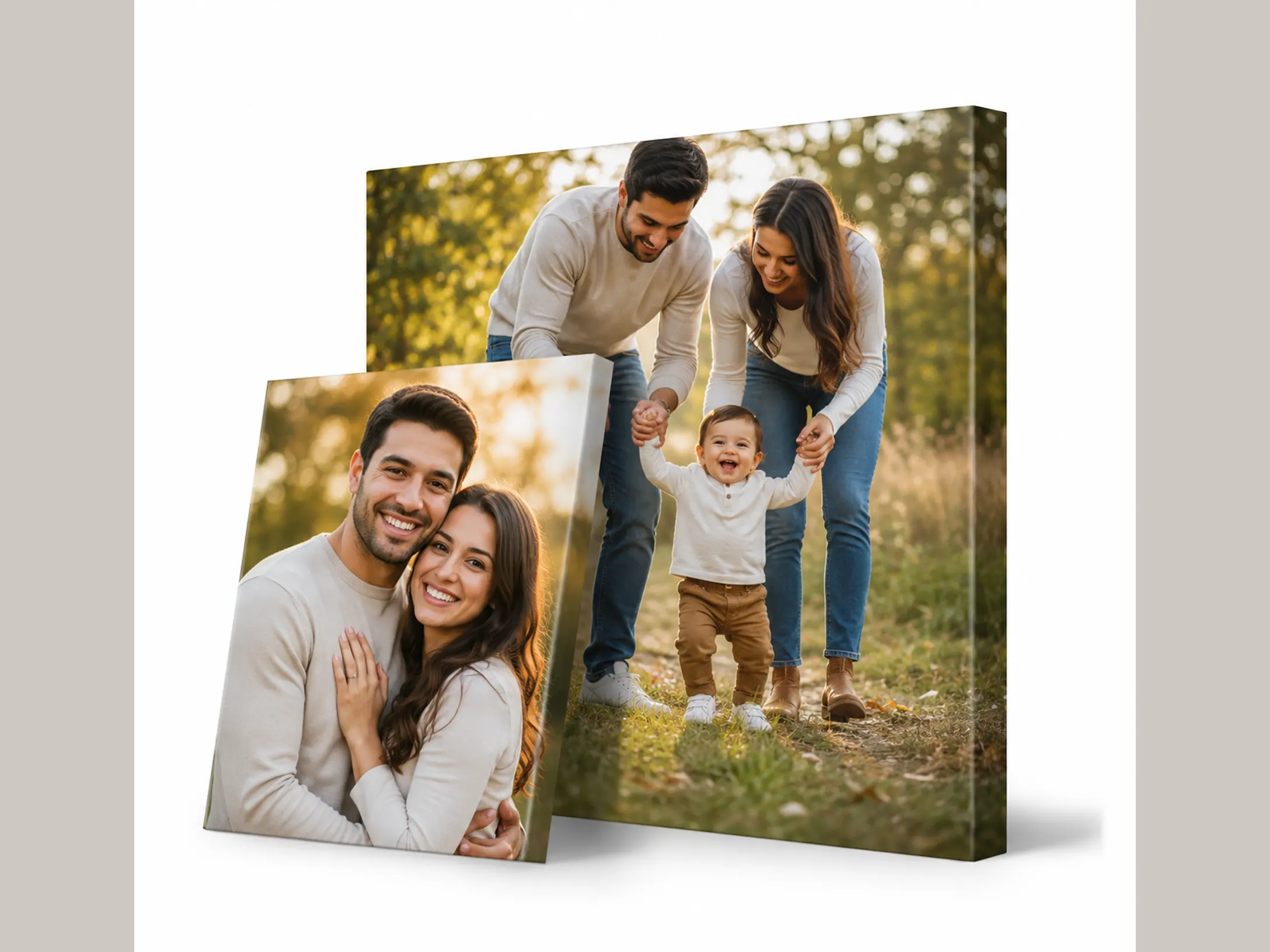 Fotos personalizadas como decoração